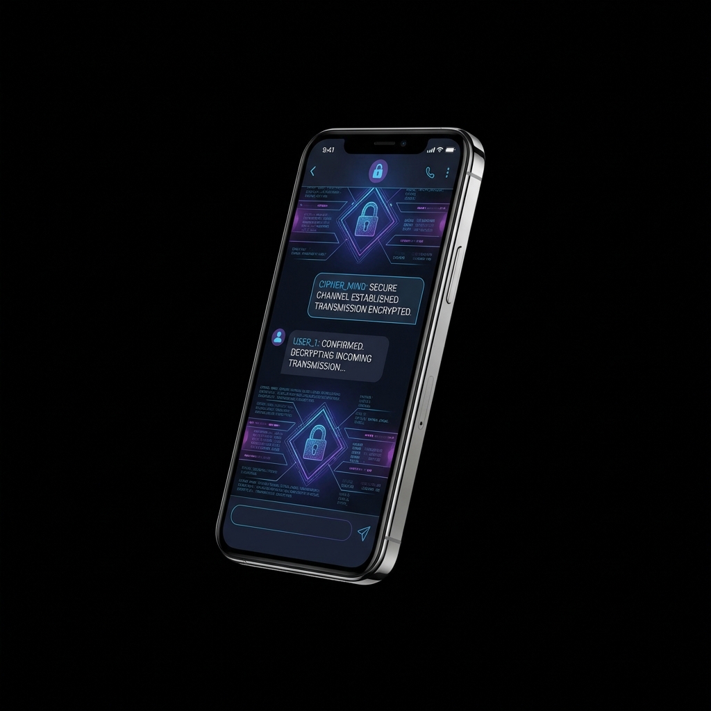 Zero Messenger Secure Chat Interface